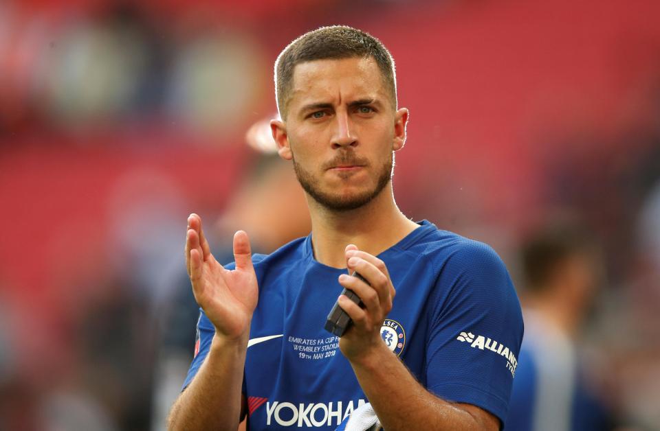  Eden Hazard suggesting he could be off, but now looks to be staying at Chelsea