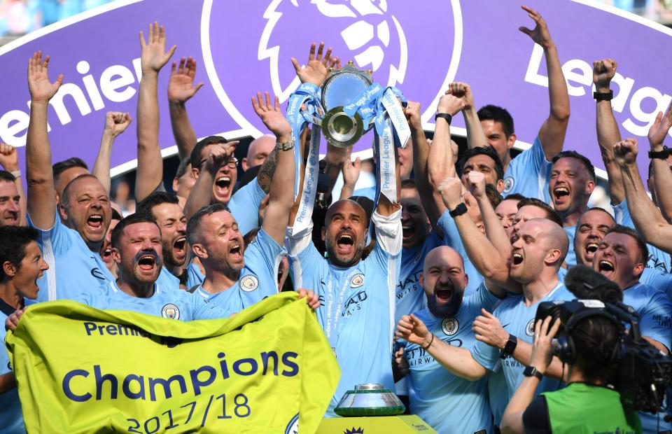  Fans reckon Man City are overwhelming favourites for the title again