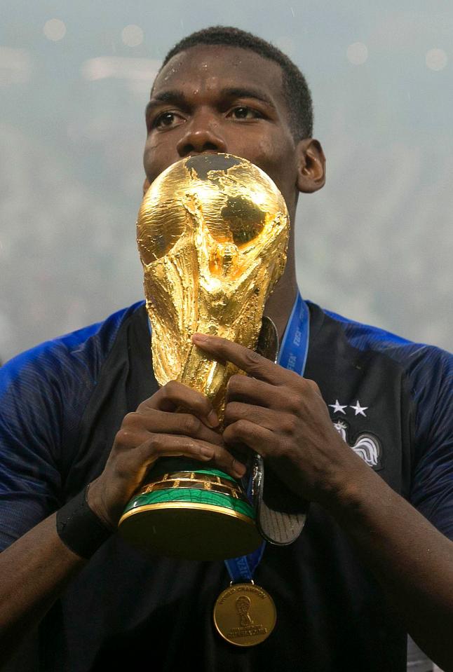  World Cup winner Paul Pogba has been linked with a move to Barcelona