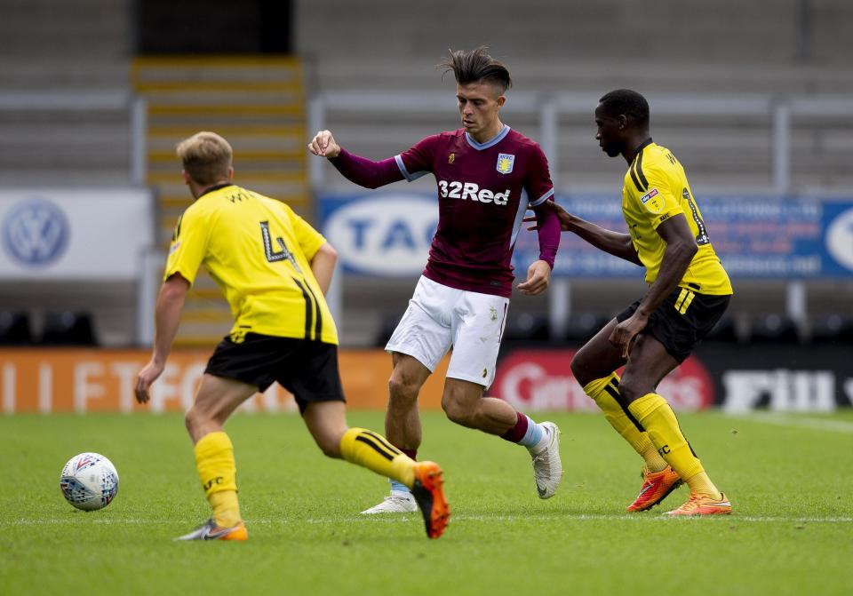  Jack Grealish took part in the pre-season clash between these two sides back in July