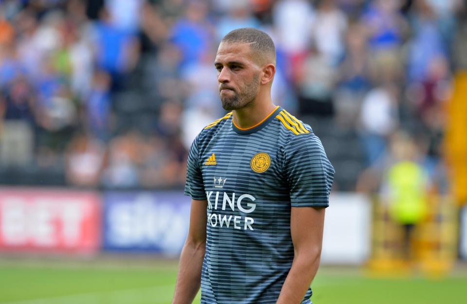  Islam Slimani was loaned out to Newcastle at the end of last season