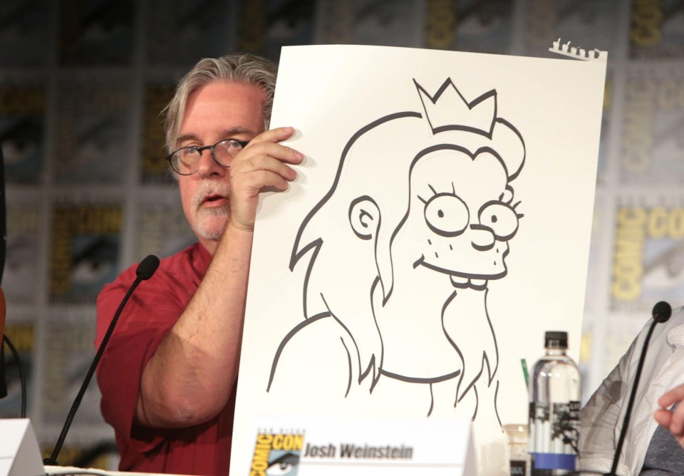 He is also the creator of new Netflix sitcom Disenchantment