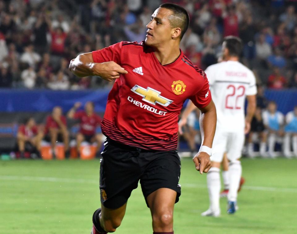  Alexis Sanchez was expected to move to Manchester City but ended up at United instead 