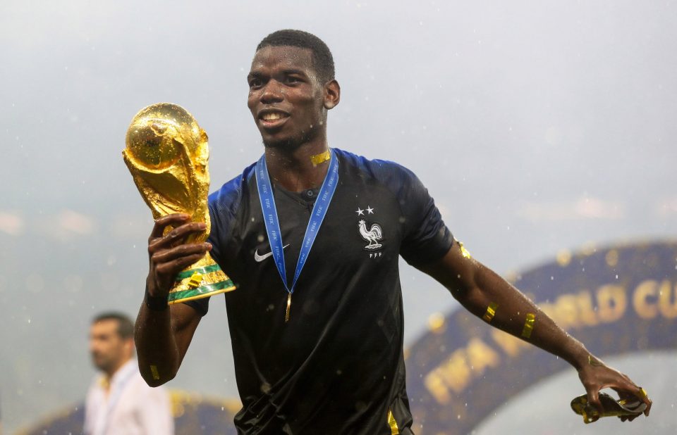  Paul Pogba was a key figure in France's World Cup win