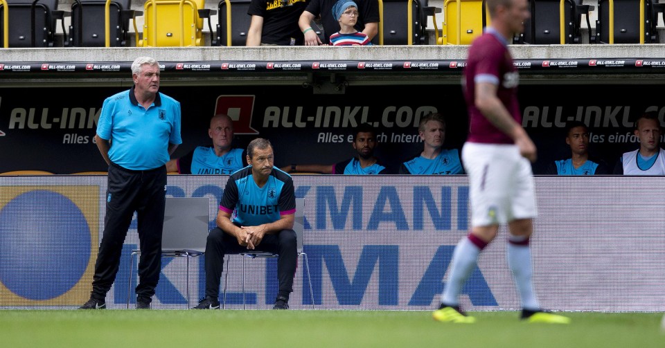 Mick is happy Aston Villa are sticking with Steve Bruce