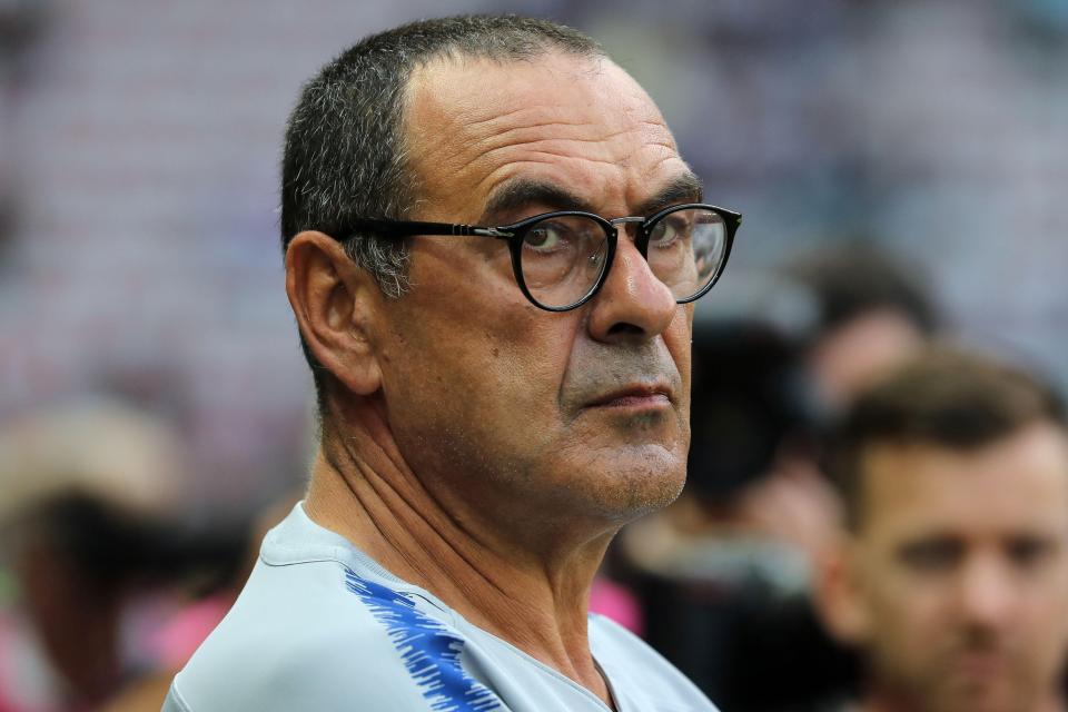  New Chelsea manager Maurizio Sarri has had a difficult transfer window