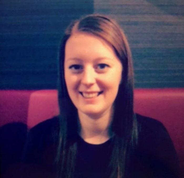  Samantha Eastwood was last seen by colleagues on Friday morning