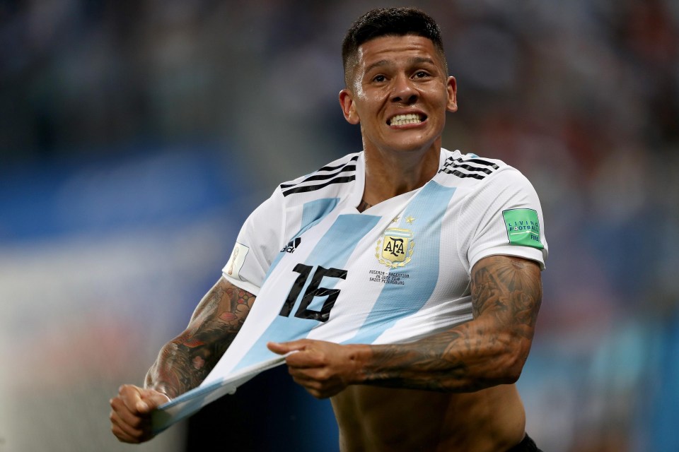 In what turned out to be a disappointing World Cup for Argentina, at least Marcus Rojo scored a goal