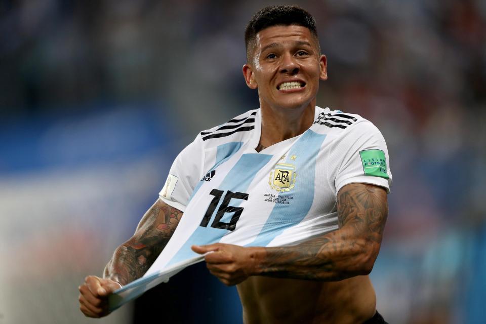  In what turned out to be a disappointing World Cup for Argentina, at least Marcus Rojo scored a goal