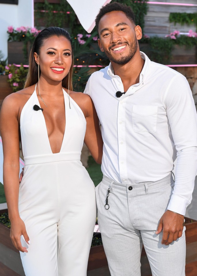 Kaz and Josh were at the red carpet event fresh from their Love Island stint