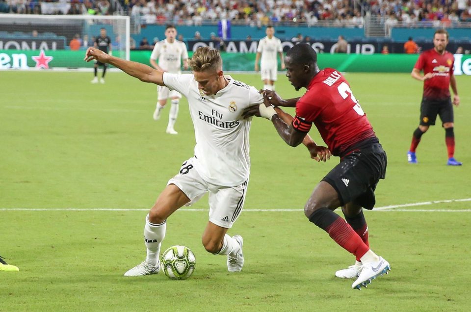  Eric Bailly wore the captain's armband for Manchester United against Real Madrid