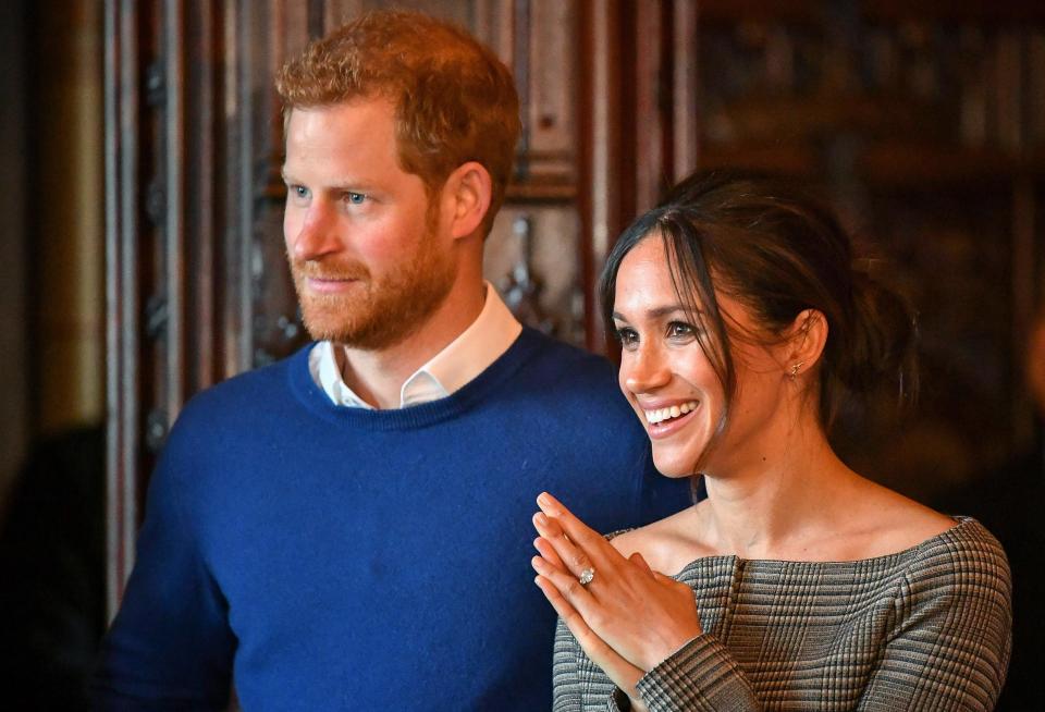  The Prince used the car to pick up Meghan when she arrived from Toronto