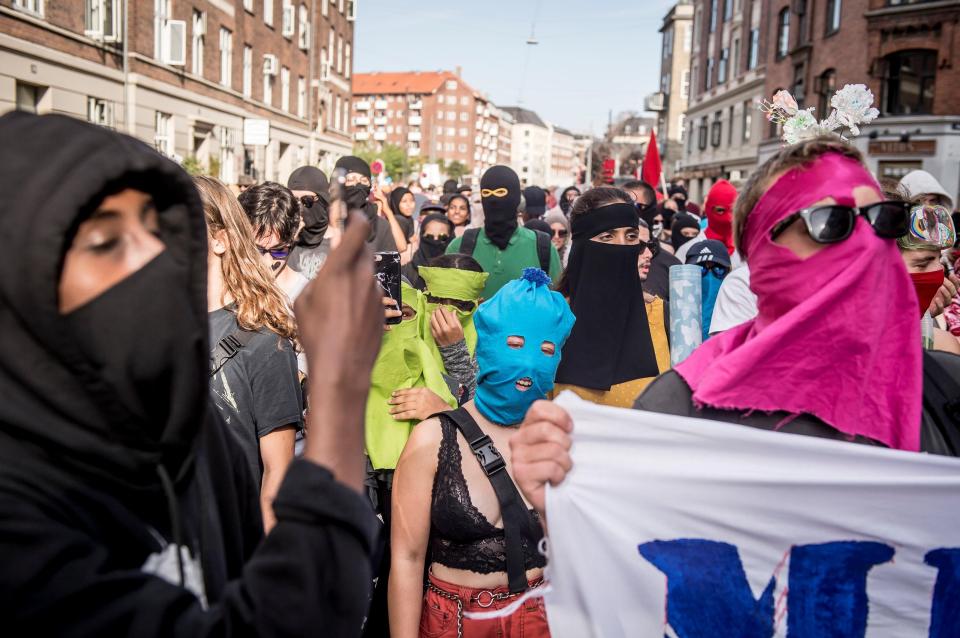  Protests erupted in Denmark after the controversial law was passed