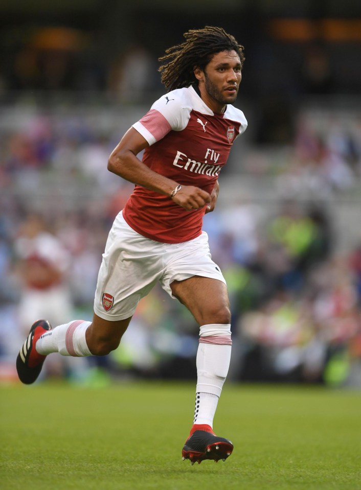 Mohamed Elneny could be heading out of the Arsenal exit door