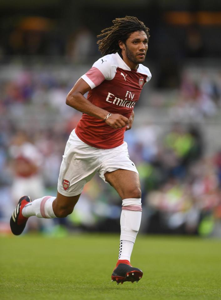  Mohamed Elneny could be heading out of the Arsenal exit door