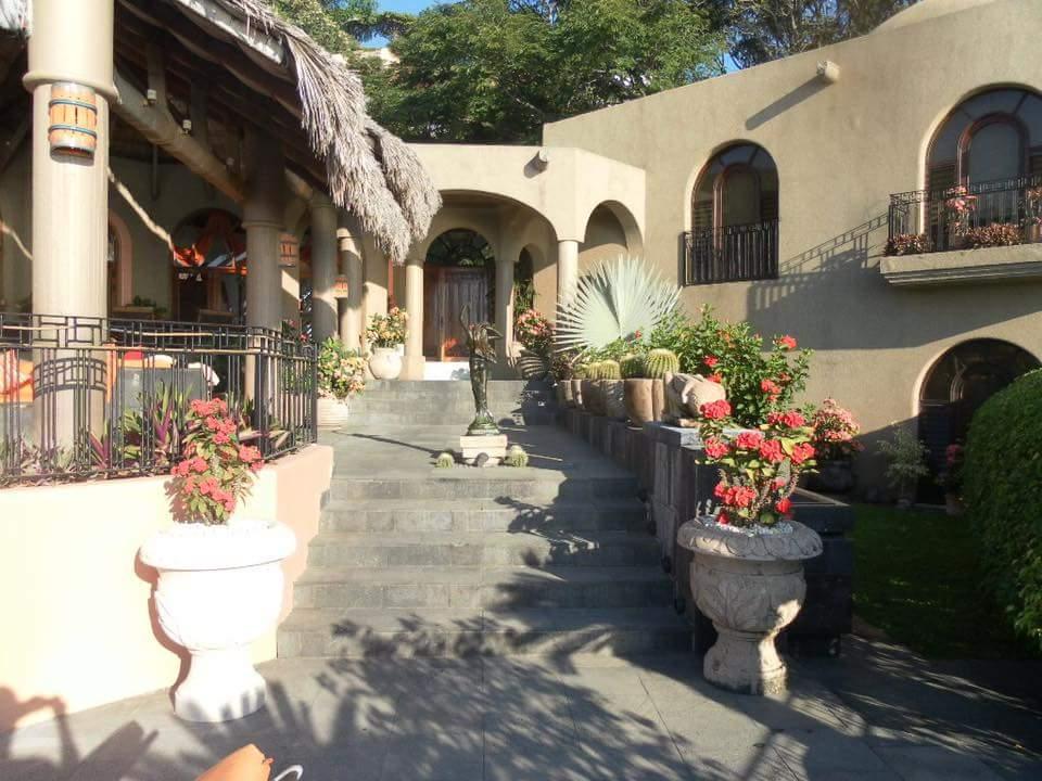 Steps into Philip Chandler Sr’s mansion in Mexico