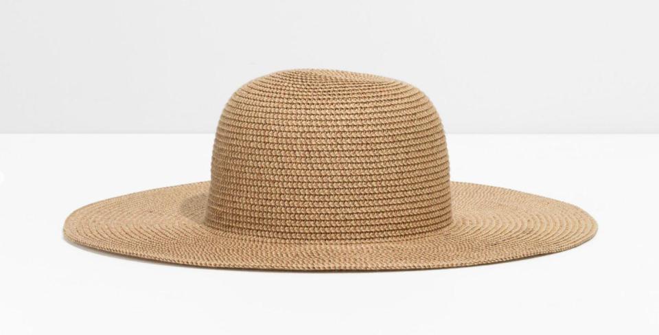  There's no faltering a classic wide brim hat now is there?