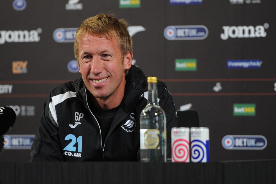 Graham Potter is rated as an intriguing choice as Swansea boss - but sure to play good football good football.