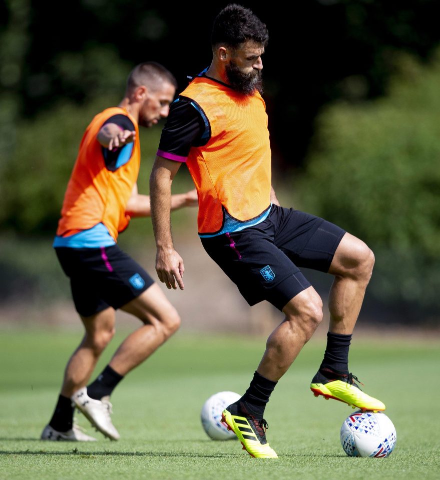  Defensive midfielder Mile Jedinak has win 79 caps for Australia and is hoping to return to the Premier League with Aston Villa after joining in 2016