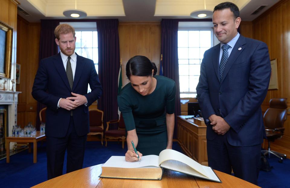  Meghan is a fan of handwritten notes and letters