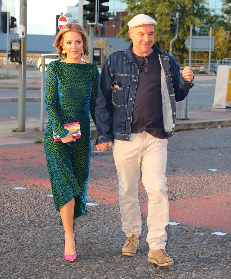  Sally Carman and Joe Duttine were snapped holding hands at the Coronation Street summer party, confirming their relationship