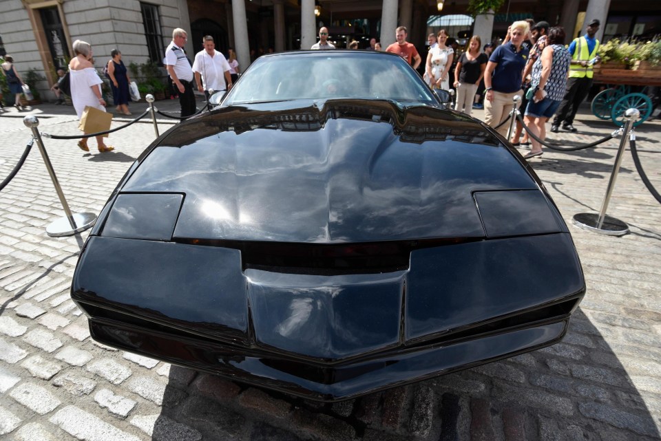 A KITT Knight Rider lookalike even appeared at this year’s event