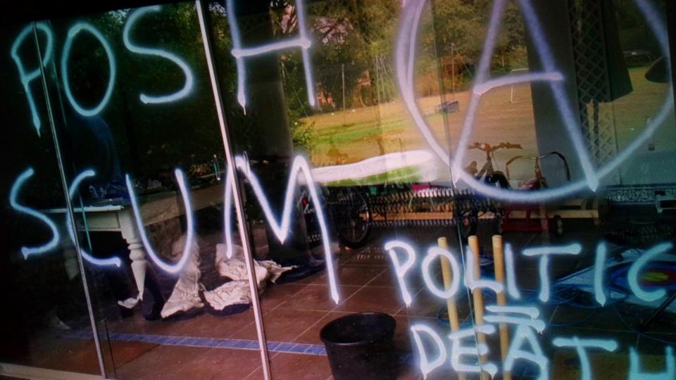  The home of Tory MP Jacob Rees-Mogg has been vandalised by left-wing thugs