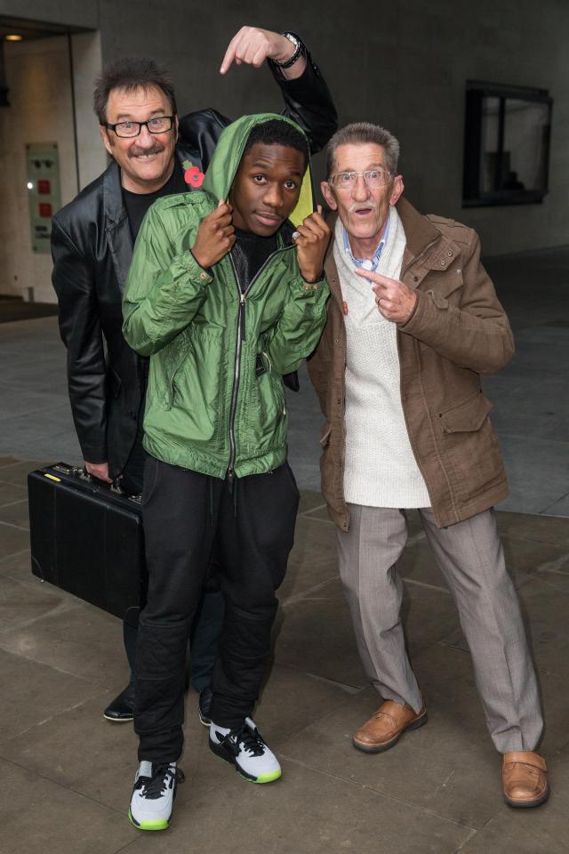  Tinchy enlisted the Chuckle Brothers to perform an unlikely rap