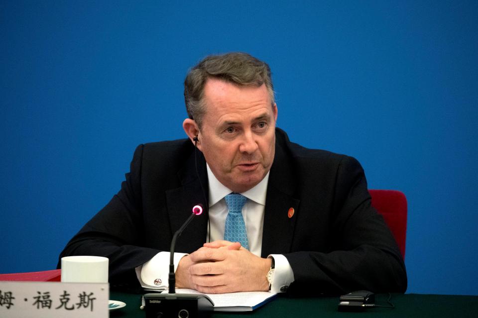  Liam Fox has warned the UK is odds on for a no deal Brexit