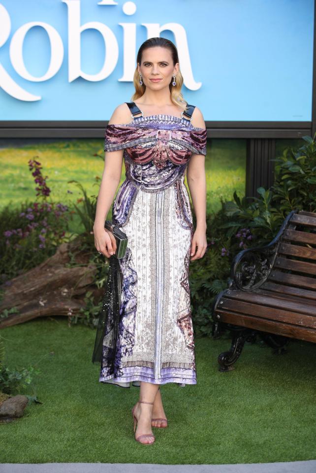  Hayley Atwell looks paw-some at a gala for new film Christopher Robin