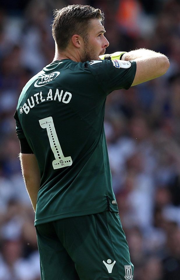  Keeper Jack Butland made a costly mistake at Elland Road