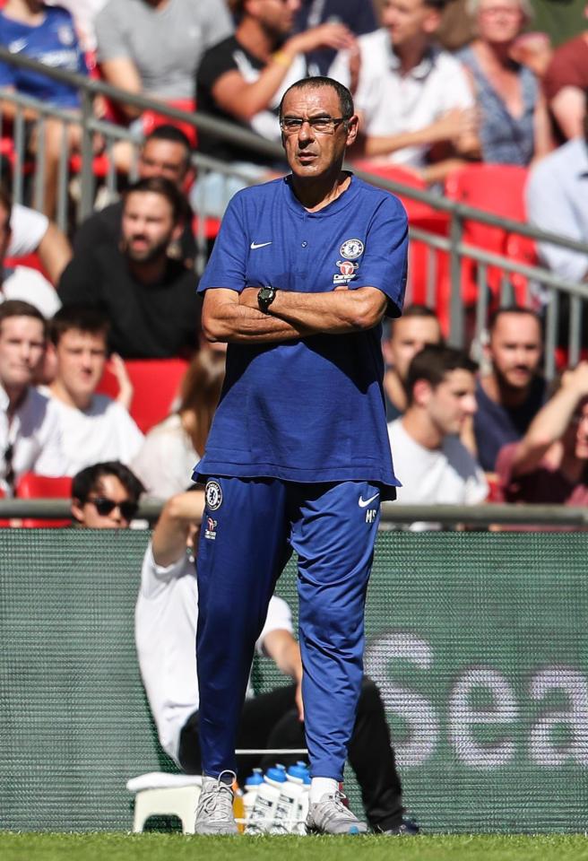  Maurizio Sarri is angry at the stance Thibaut Courtois has taken