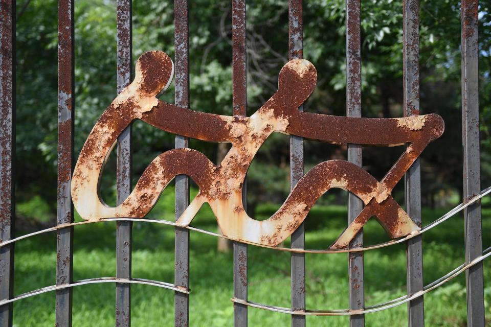  The old canoeing and rowing venue has become a rusted reminder of a better time in Beijing