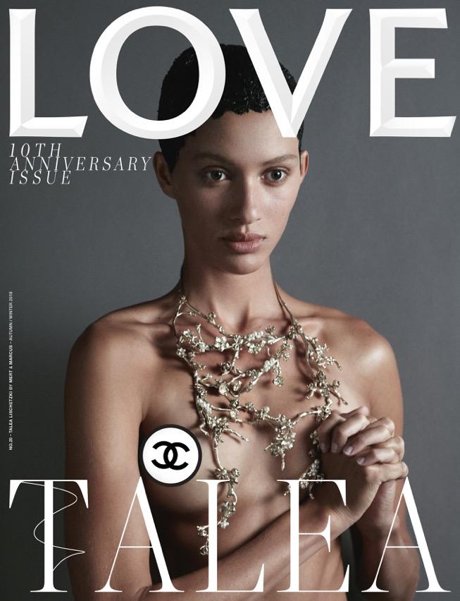  Talea Lischetzki was the winner of Love magazine's #LOVEME20 competition