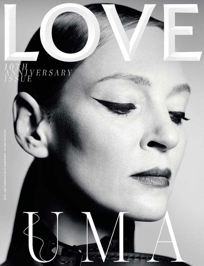  Uma celebrates Love magazine's 10th birthday