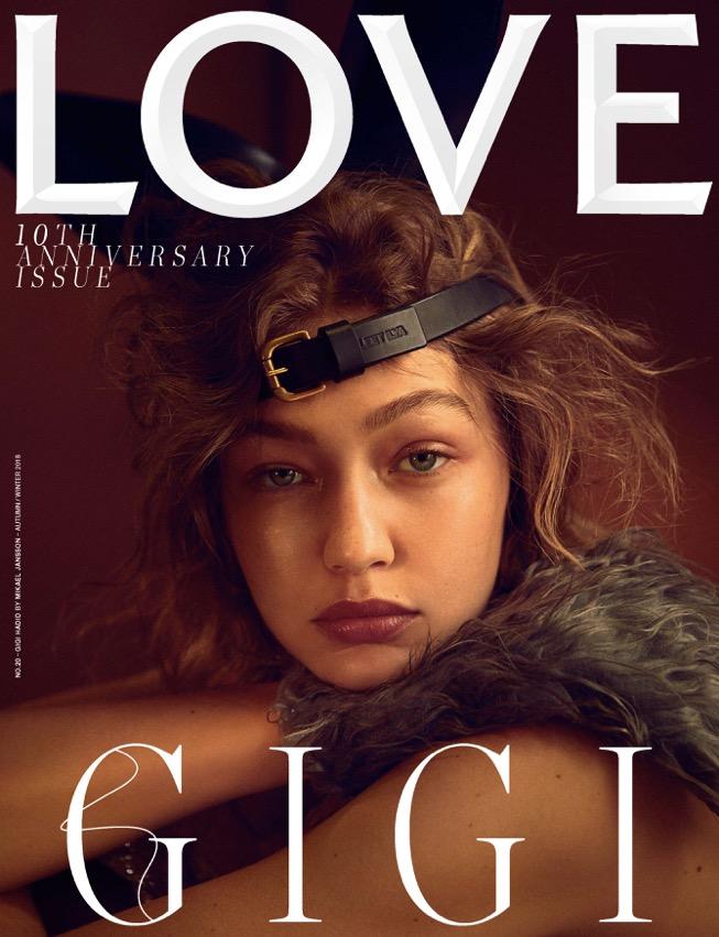  Gigi Hadid has two covers