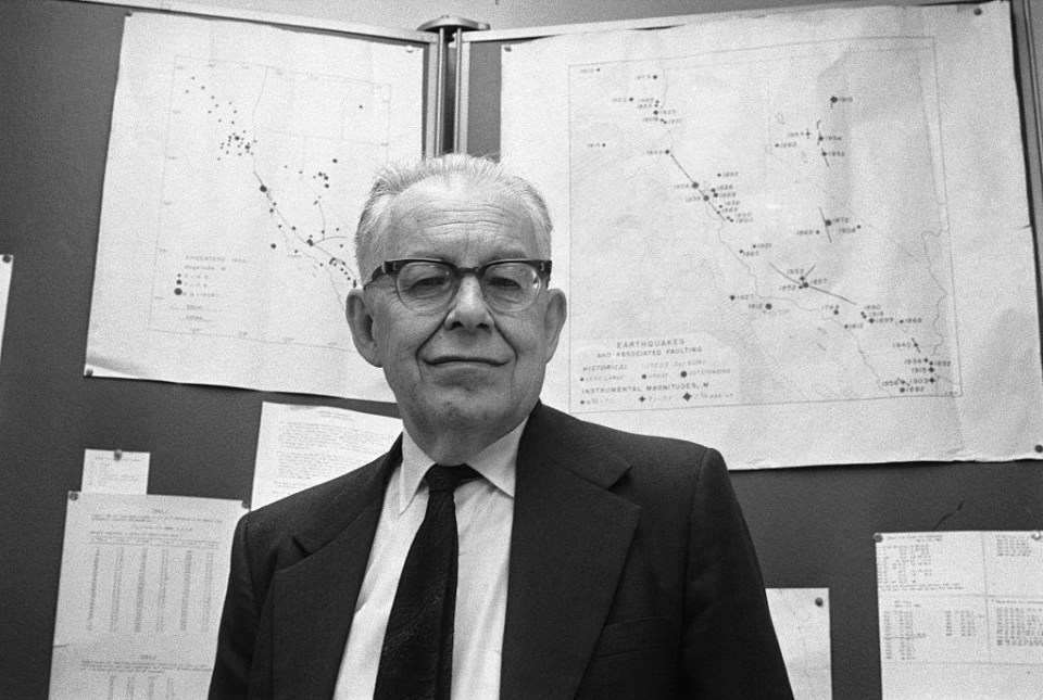 Charles Richter devised a scale to measure the energy of earthquakes