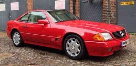  What could be finer than a Merc SL300 in such wonderful condition?