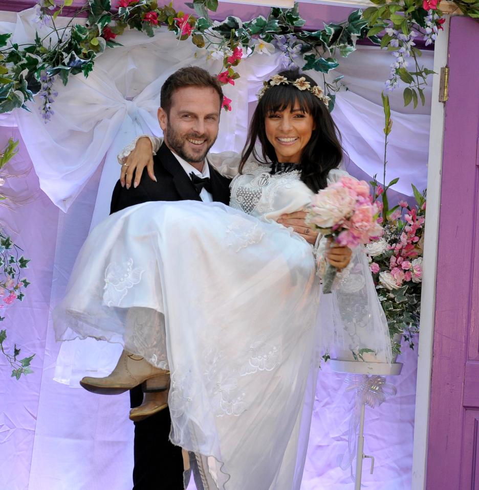  Roxanne and Lee were also recently snapped at FriendsFest recreating Ross and Rachel's shotgun wedding