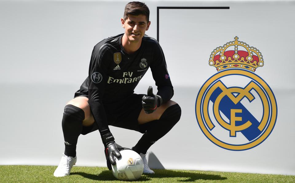  Courtois has had to wait for his turn since moving to Real Madrid earlier this month