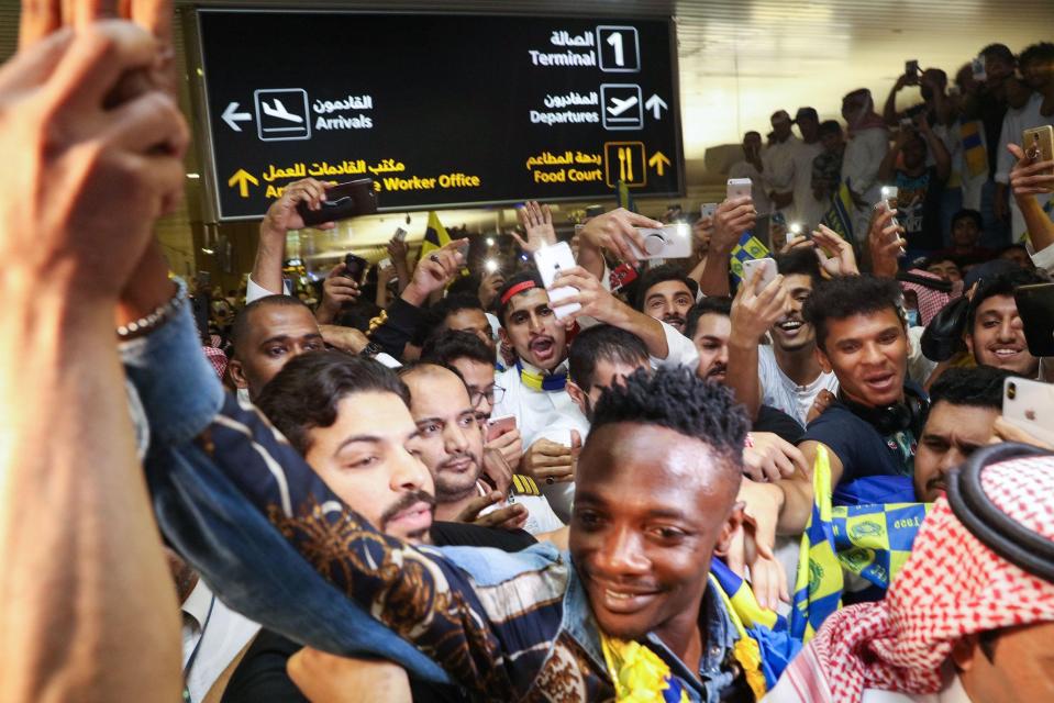  Forward received a warm welcome when he touched down in the Gulf State earlier this month