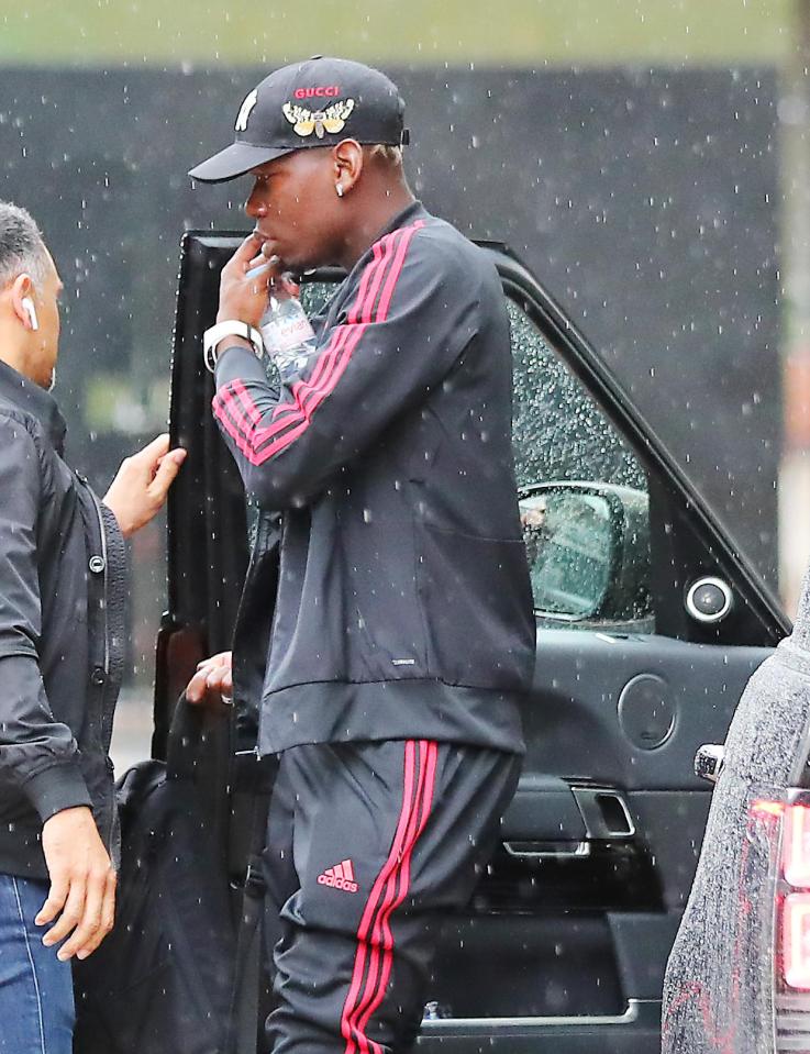  Paul Pogba attended the meeting despite looking to engineer a move to Barcelona