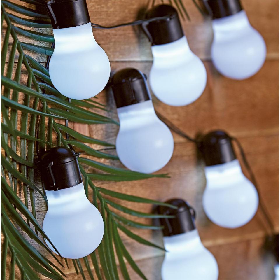  Grab some bargain lights from Homebase this summer