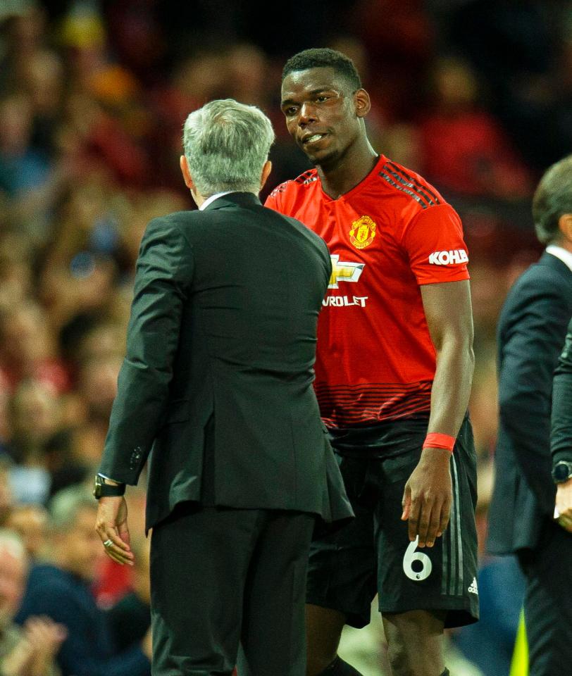  Paul Pogba and Jose Mourinho's bitter feud has taken yet another turn