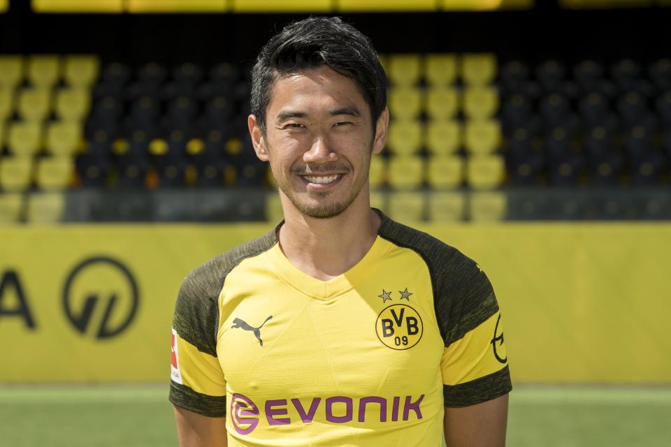  Shinji Kagawa's second spell with Borussia Dortmund is set to come to an end