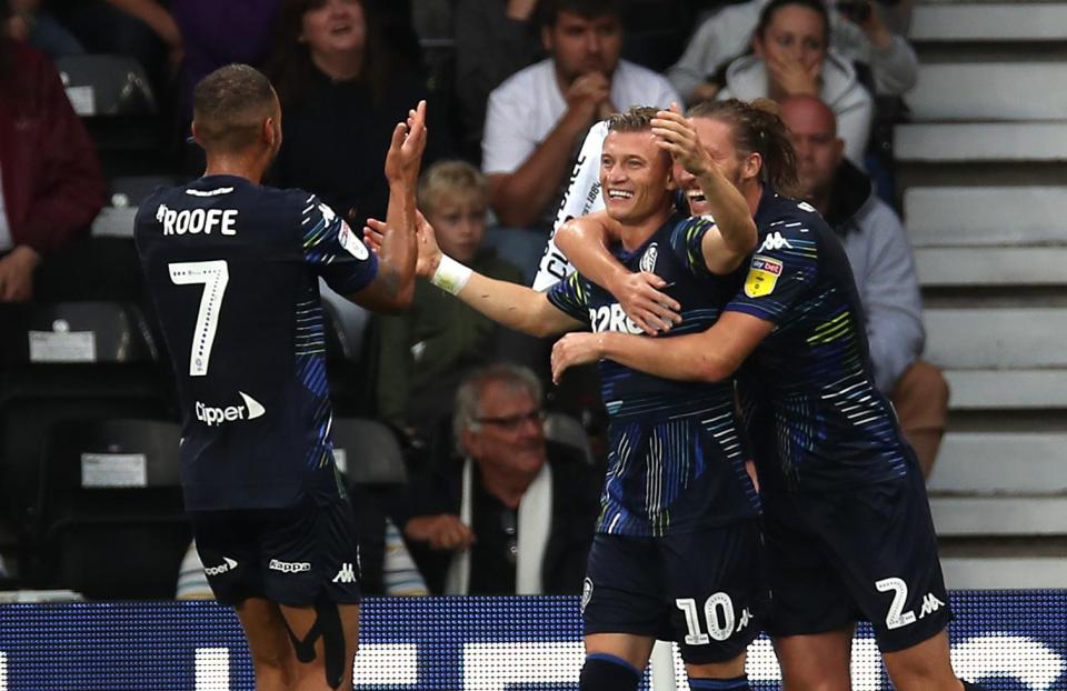  Ezgjan Alioski rounded off Leeds' win with a late goal