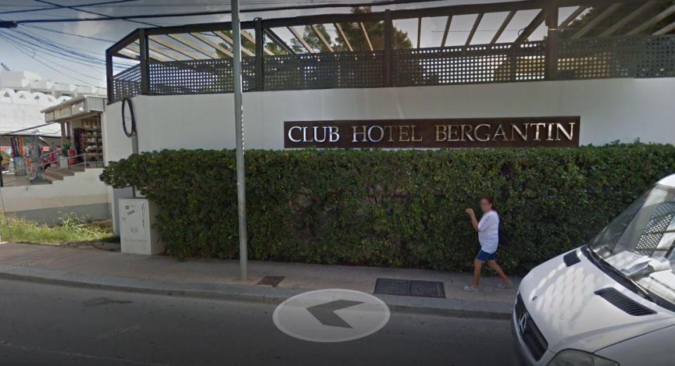  He is understood to have been staying alone at the Hotel Bergantin