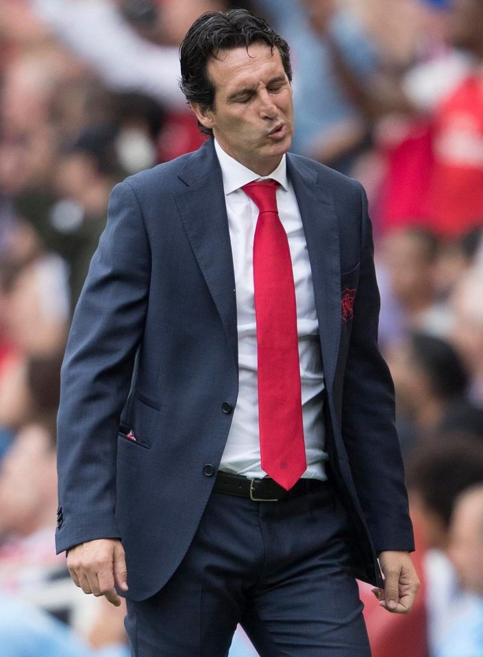  Emery's side face Chelsea in their next Premier League clash on Saturday evening