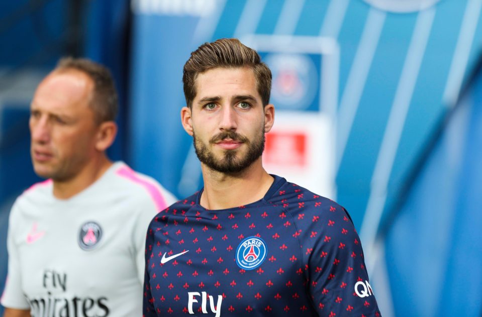  The former Arsenal midfielder is reportedly interested in pursuing a loan deal for PSG stopper Kevin Trapp, right