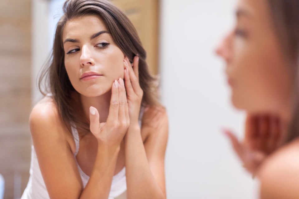 Acne is caused by certain types of bacteria on the skin - and some people have more of it than others